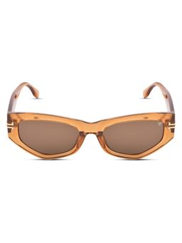 Voyage - Brown oval Sunglasses (963MG3658)