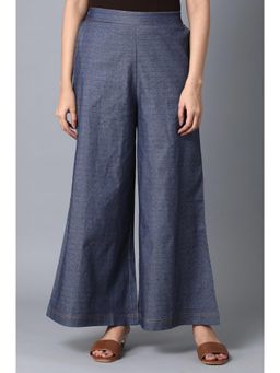 Elleven - Blue Loose Fit Palazzo