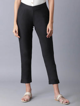W - Black Slim Pants