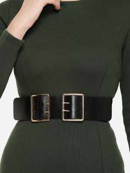Twenty Dresses by Nykaa Fashion - Black I Look Perfect Belt