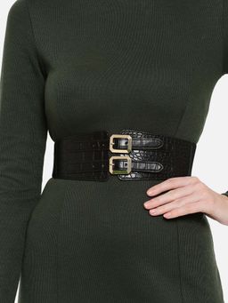 Twenty Dresses by Nykaa Fashion - Black Just Wanna Stand Out Belt