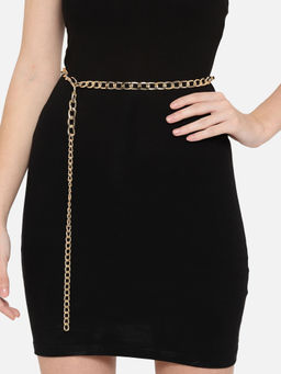 Twenty Dresses by Nykaa Fashion - Sprinkles Of Gold Belt