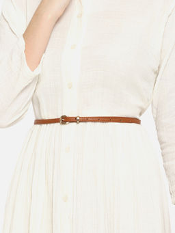 Twenty Dresses by Nykaa Fashion - Tan Wanted By Many Belt