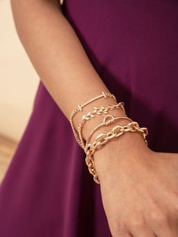 Twenty Dresses by Nykaa Fashion - In A Loop Bracelet