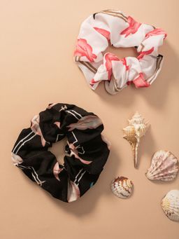Twenty Dresses by Nykaa Fashion - Early Birds Scrunchy (Pack of 2)