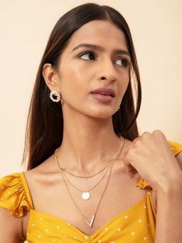 Twenty Dresses by Nykaa Fashion - The Exceptional Beauty Layered Necklace