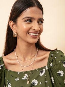 Twenty Dresses by Nykaa Fashion - Isnt It Lovely Layered Necklace
