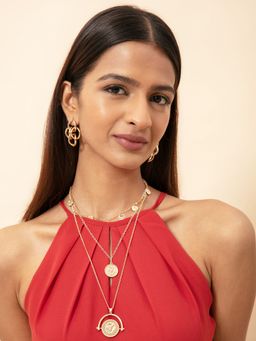 Twenty Dresses by Nykaa Fashion - I Am Yours Layered Necklace