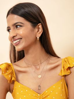 Twenty Dresses by Nykaa Fashion - Grow With Glow Layered Necklace