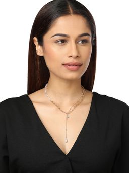 Twenty Dresses by Nykaa Fashion - Drops Of Hope Layered Necklace