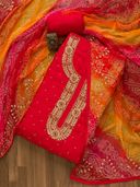 Red color option, Sold out, Currently selected