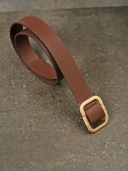 Twenty Dresses by Nykaa Fashion - Brown The Golden Glory Belt