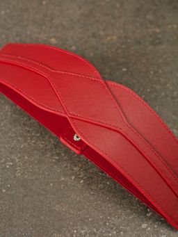 Twenty Dresses by Nykaa Fashion - Maroon All Wide Out Belt