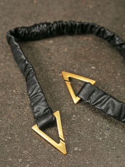 Twenty Dresses by Nykaa Fashion - Black Interlocked In Style Belt