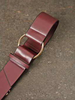 Twenty Dresses by Nykaa Fashion - Maroon We Are Better Together Belt