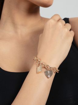 Twenty Dresses by Nykaa Fashion - Locked Your Heart Bracelet