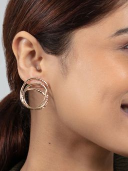 Twenty Dresses by Nykaa Fashion - Spiralling Around You Earrings