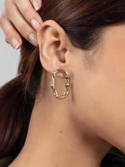 Twenty Dresses by Nykaa Fashion - Glam And Gold Earrings