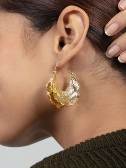 Twenty Dresses by Nykaa Fashion - Lets Sway Hoop Earrings