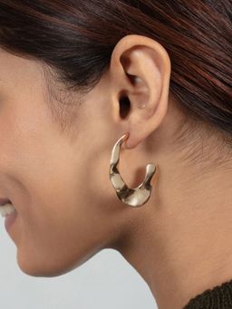 Twenty Dresses by Nykaa Fashion - Hooked On To You Hoop Earrings