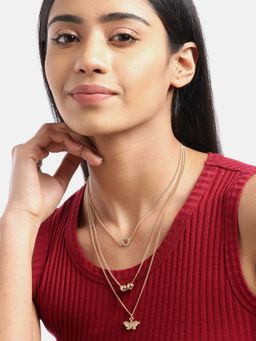 Twenty Dresses by Nykaa Fashion - Fly Me Away Necklace