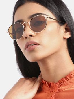 Twenty Dresses by Nykaa Fashion - In The Brown Haze Sunglasses