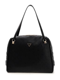 Guess - Black Textured PU Women Handbag