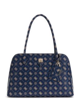 Guess - Navy Blue Logo PU Women Satchel Bag