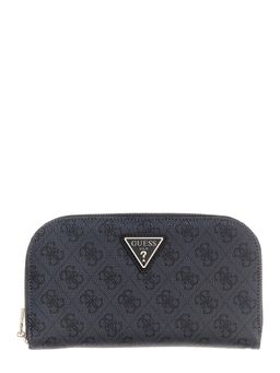 Guess - Black Logo PU Women Wristlet Wallet