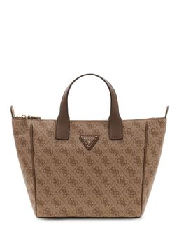 Guess - Brown Logo PU Women Tote Bag