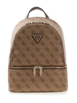 Guess - Brown Logo PU Women Backpack
