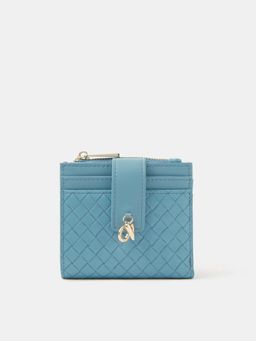 Accessorize London - Women Lucky Charm Tab Wallet - Blue