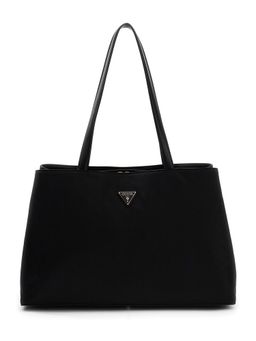 Guess - Black Solid Nylon Women Tote Bag