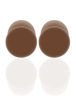 ButtChique - Silicone Ultra-Lift Reusable Stick-On Pasties (Coco)