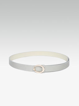 Twenty Dresses by Nykaa Fashion - Grey In My Heart Slim Belt