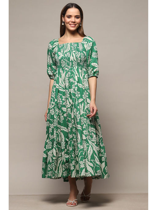 knee length dresses for ladies Biba Maxi Dress in Tortoiseshell main image 1