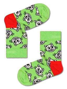 Happy Socks - Kids Cat Purr-Fectly Stylish Unisex Crew Socks