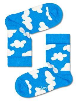 Happy Socks - Kids Cloudy Dreamy & Soft Unisex Crew Socks