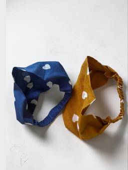 That Romeo - Multi-Color Honey Hearts Twist Headband (Pack of 2)