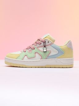 The Souled Store - Urban Blaze Pastel Crest Women Sneakers