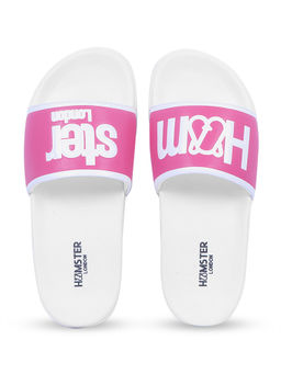 Hamster London - Unisex Coastline Sliders- Pink