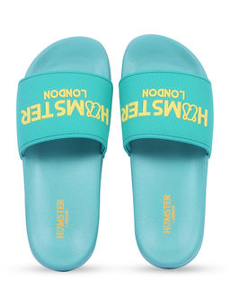 Hamster London - Unisex La Cote Sliders- Aqua