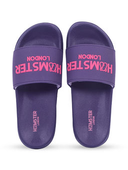 Hamster London - Unisex La Cote Sliders- Purple