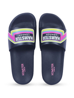 Hamster London - Unisex Hilton Sliders- Black