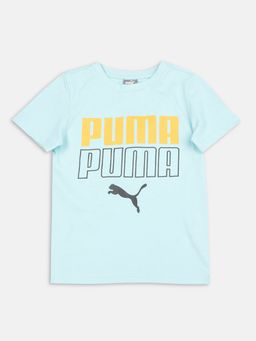 Puma - Graphic Boys Blue T-shirt