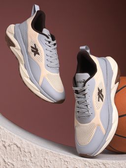 LIBERTY - Leap7X Xlm-04 Blue Sports Lace-Up Running Shoes for Men