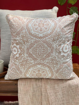 AME - decorative cushion cover, Bohemian Sakura - Bella Vida Collection - 18x18