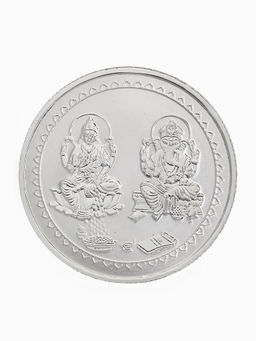 Bangalore Refinery - 20 Gram 999 Purity Lakshmi & Ganesh Silver Coin