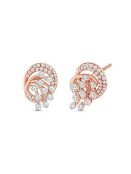 IRASVA - Women White Stones No Plating Pair Of Earrings
