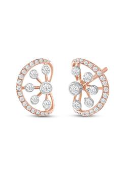 IRASVA - Women White Stones No Plating Pair Of Earrings
